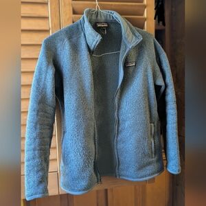 Patagonia Women's Better Sweater, S, Utility Blue, Full Zip